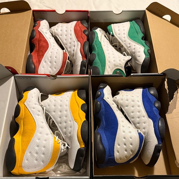 Jordan Other - Retro 13s :4 pairs -Color Sneakers